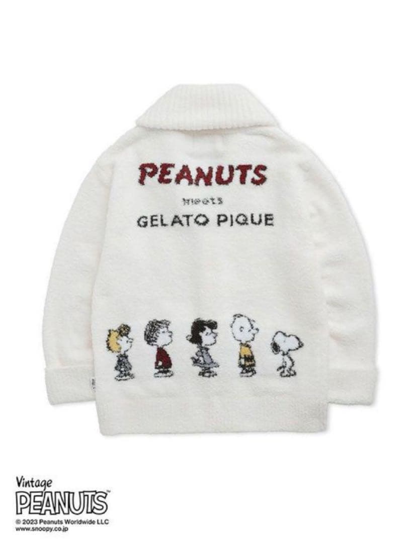 ジェラピケ スヌーピー カーディガン ジェラートピケ - メルカリ