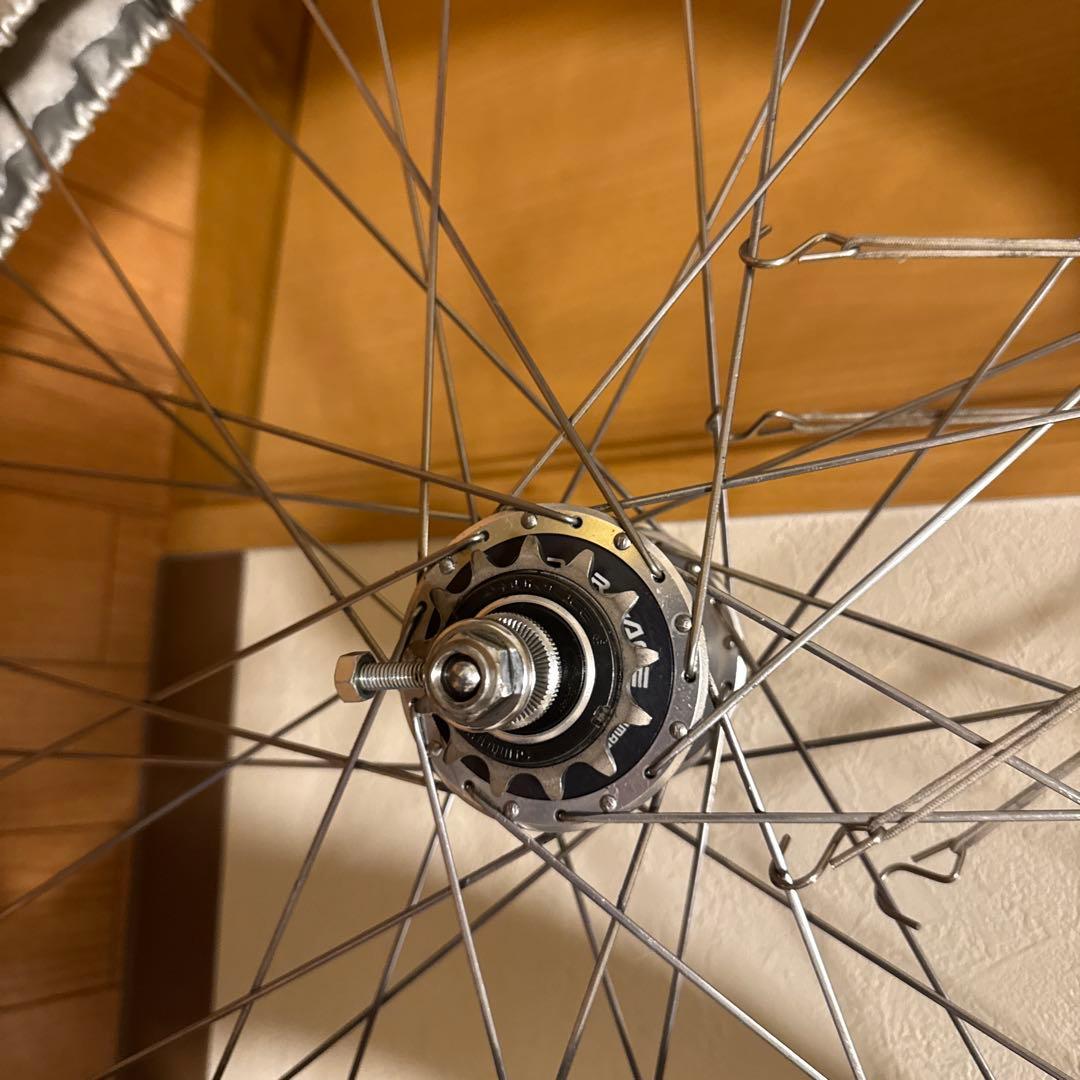 完組ホイール DURA-ACENJS競輪　レースで使ったました、練習用にどうぞ