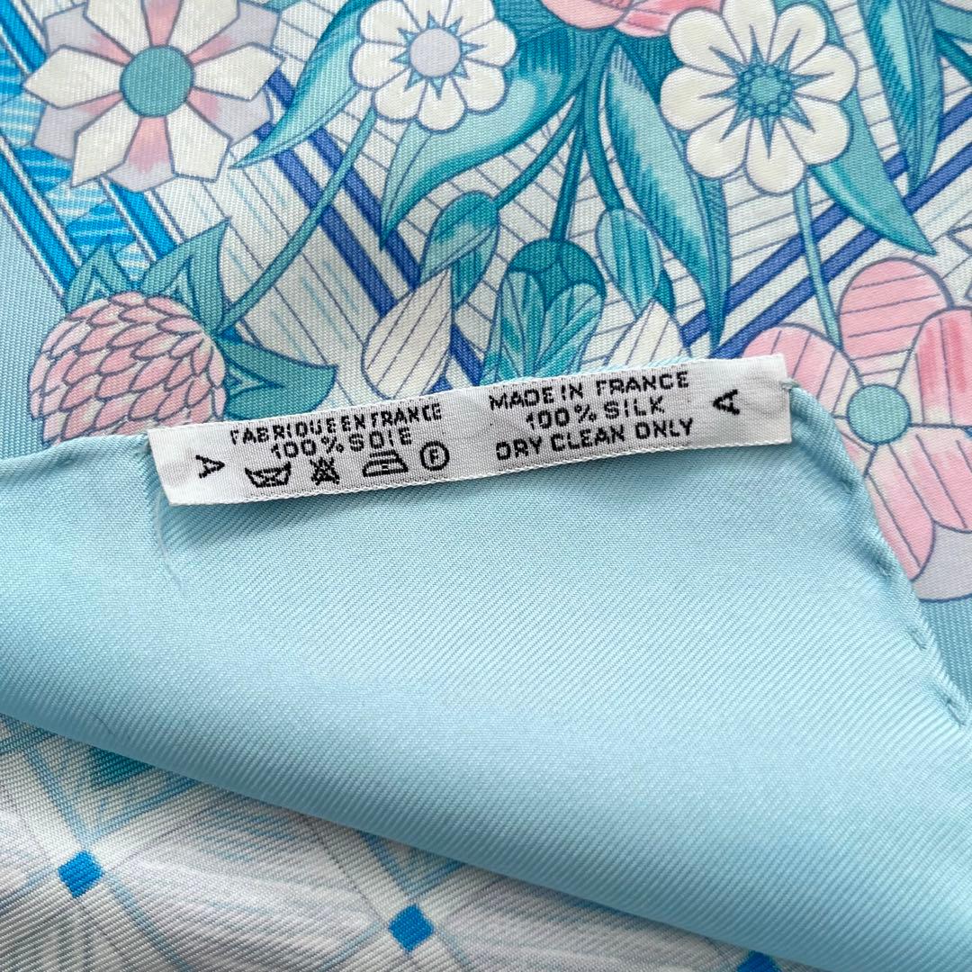 HERMES エルメス カレ90 スカーフ JEUX DE PAILLE 藁遊び