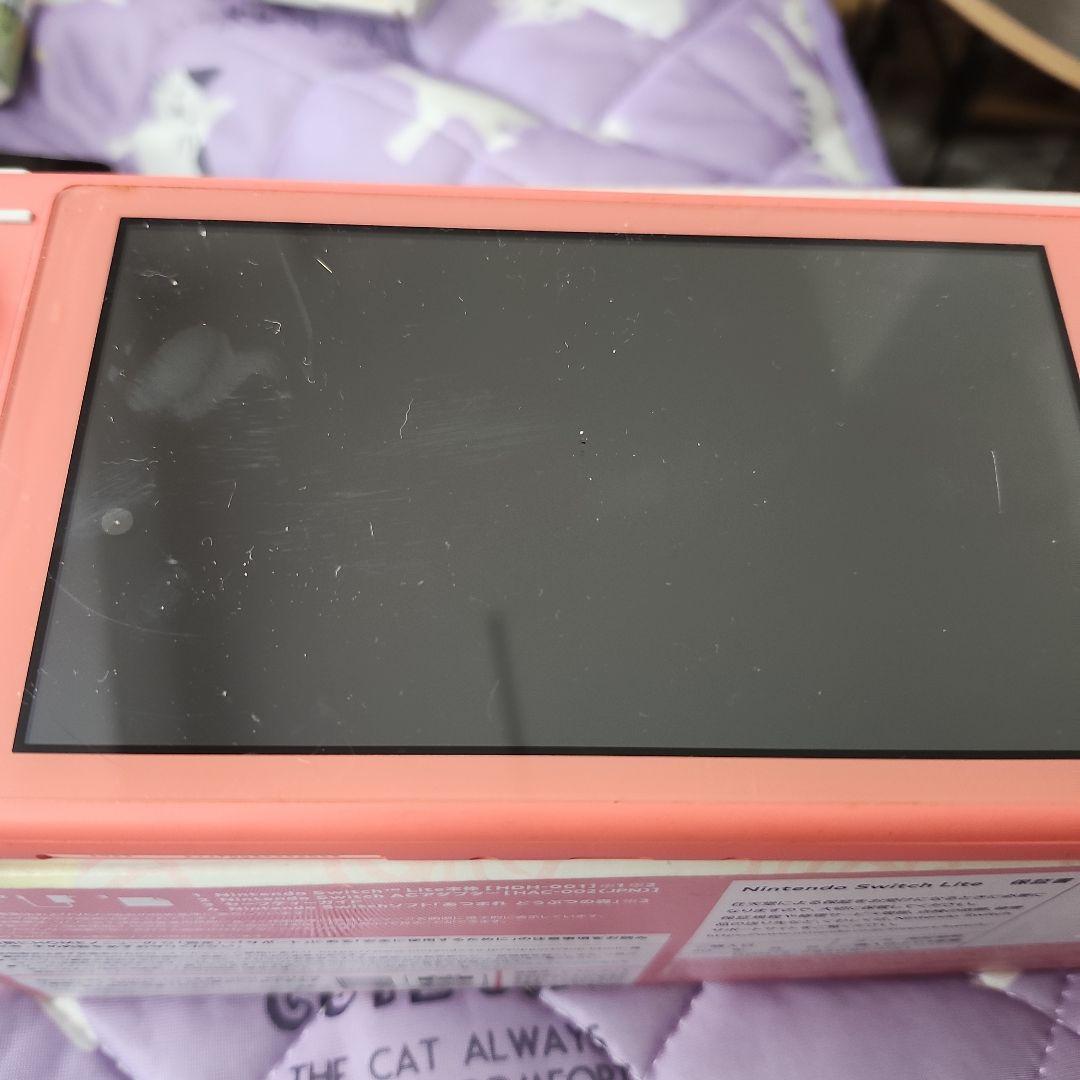 ちゃんNintendoSwitchLite本体あつ森柄