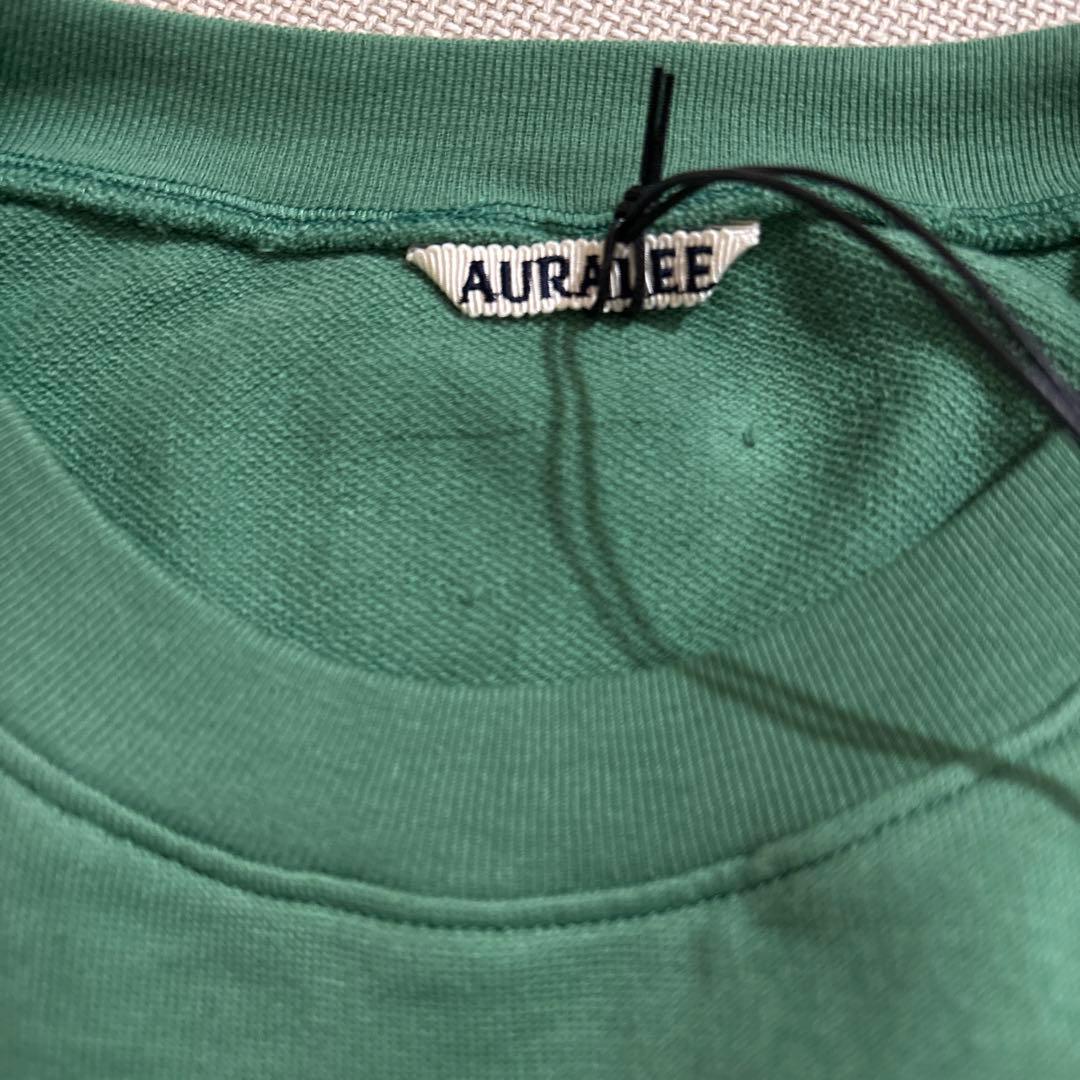 トップス AURALEE SUPER HIGH GAUGE SWEAT P/O SIZE4