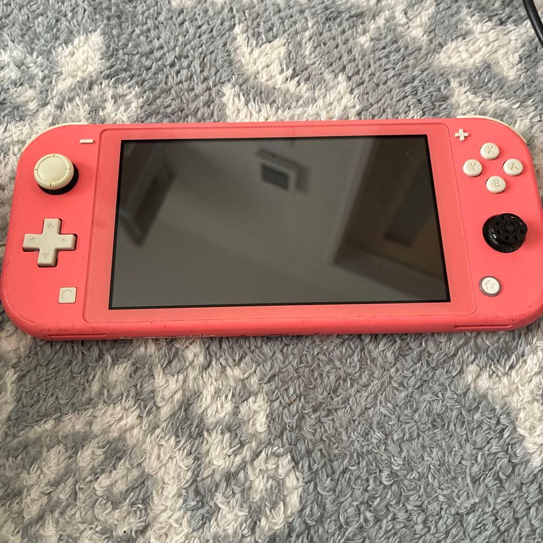 ジャンク品】Nintendo Switch Lite ピンク 本体