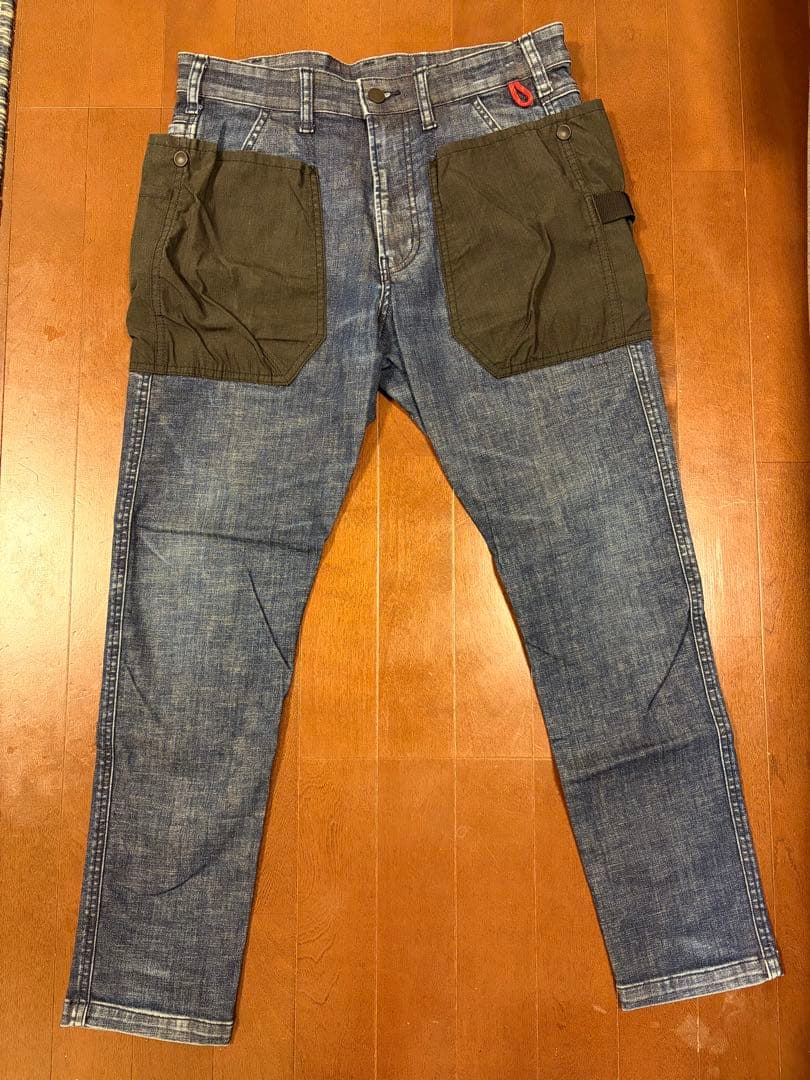 NANGA×H.A.K.U ハンズフリー TAKIBIデニム M HK-S103