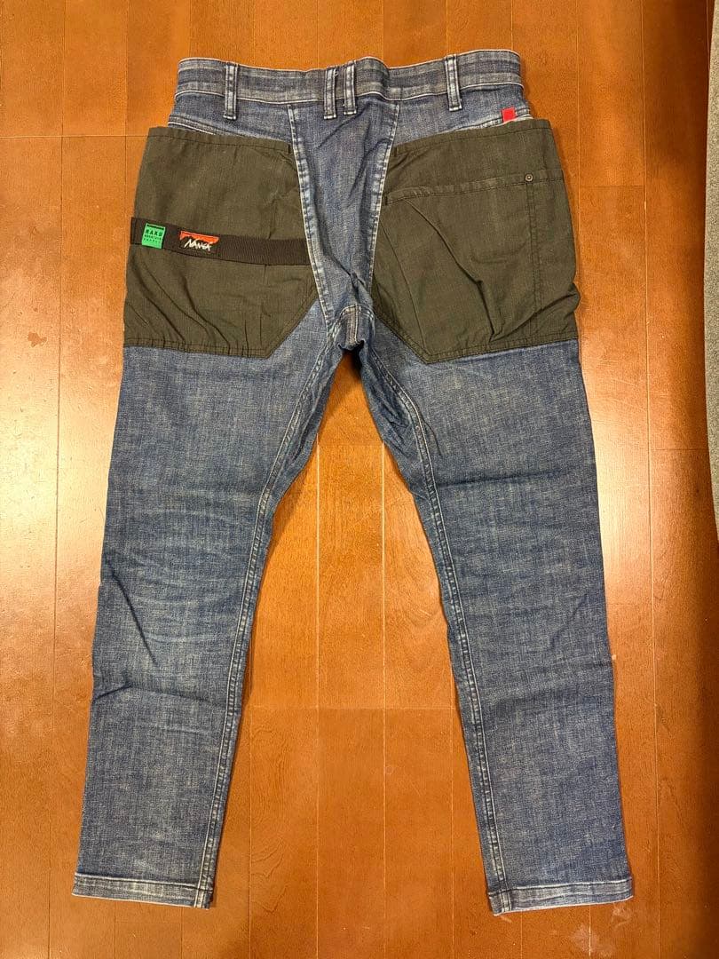 NANGA×H.A.K.U ハンズフリー TAKIBIデニム M HK-S103