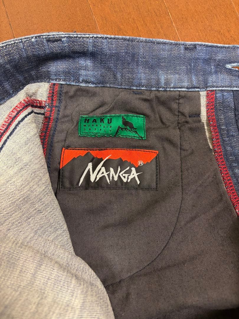 NANGA×H.A.K.U ハンズフリー TAKIBIデニム M HK-S103
