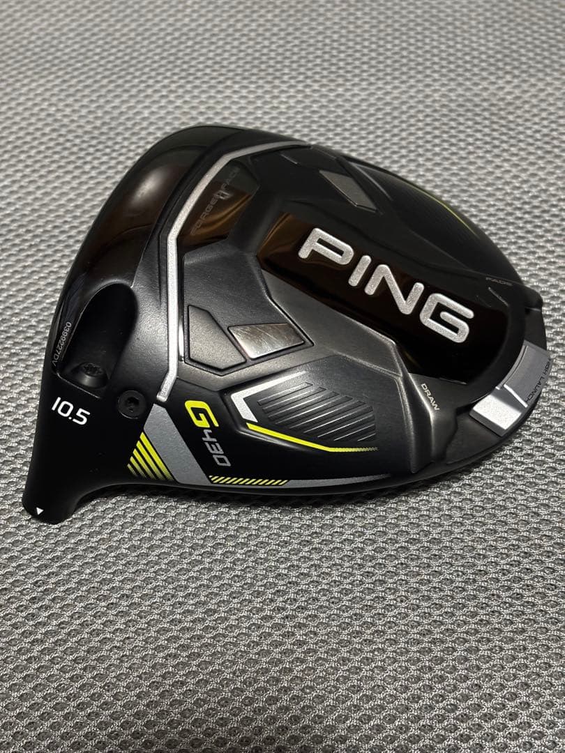 【美品】左用 PING G430 MAX HLドライバー ヘッドのみ10.5