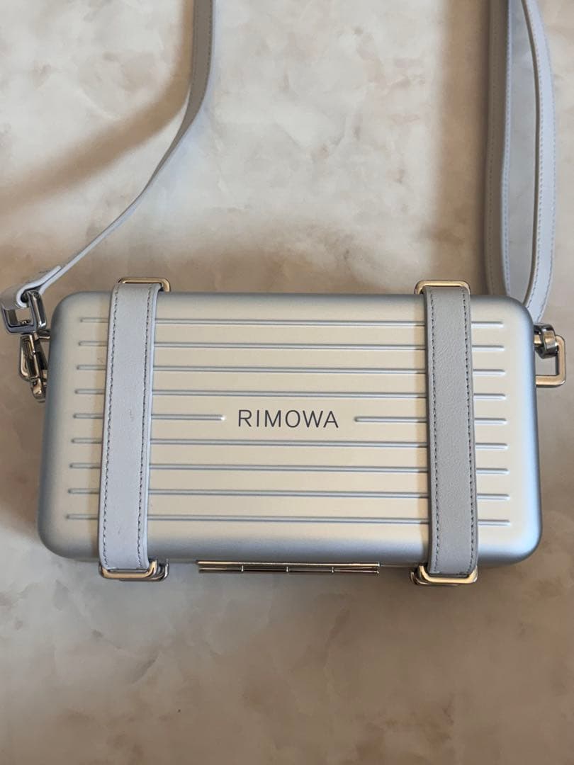 未使用　DIOR RIMOWA ショルダーバッグ シルバー