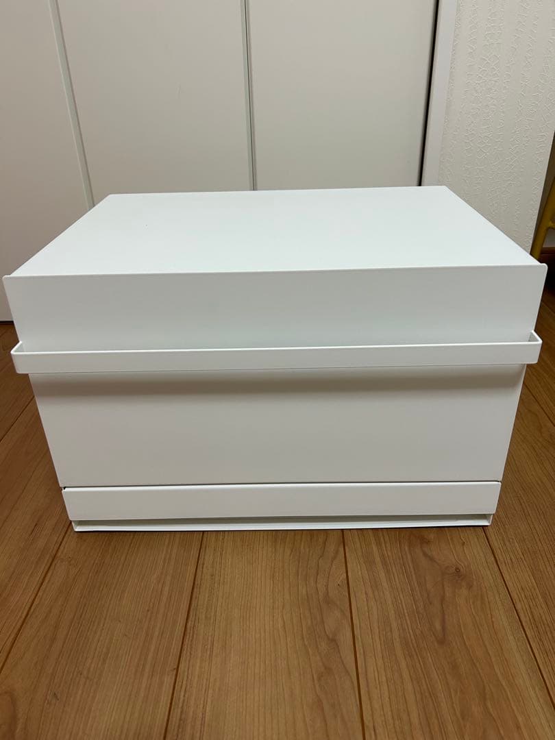 山崎実業　ブレッドケース　タワー　引き出し型2段