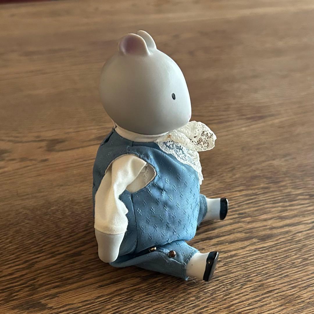 ヴィンテージ ネズミのビスクドール（チャイナヘッドドール・ミニョネット）送料込