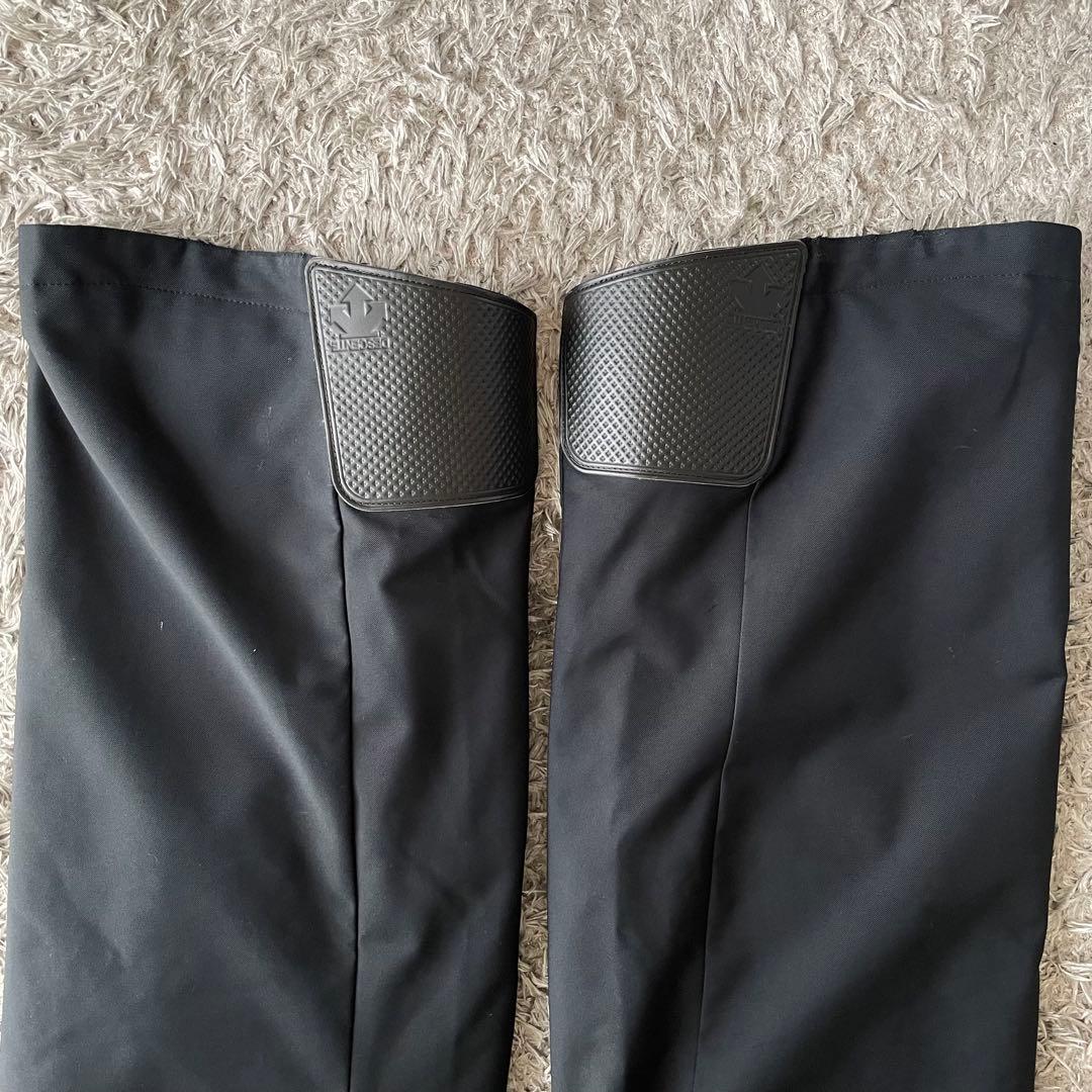 デサント DESCENTE スキーウェア 上下セット 男女 M L白黒