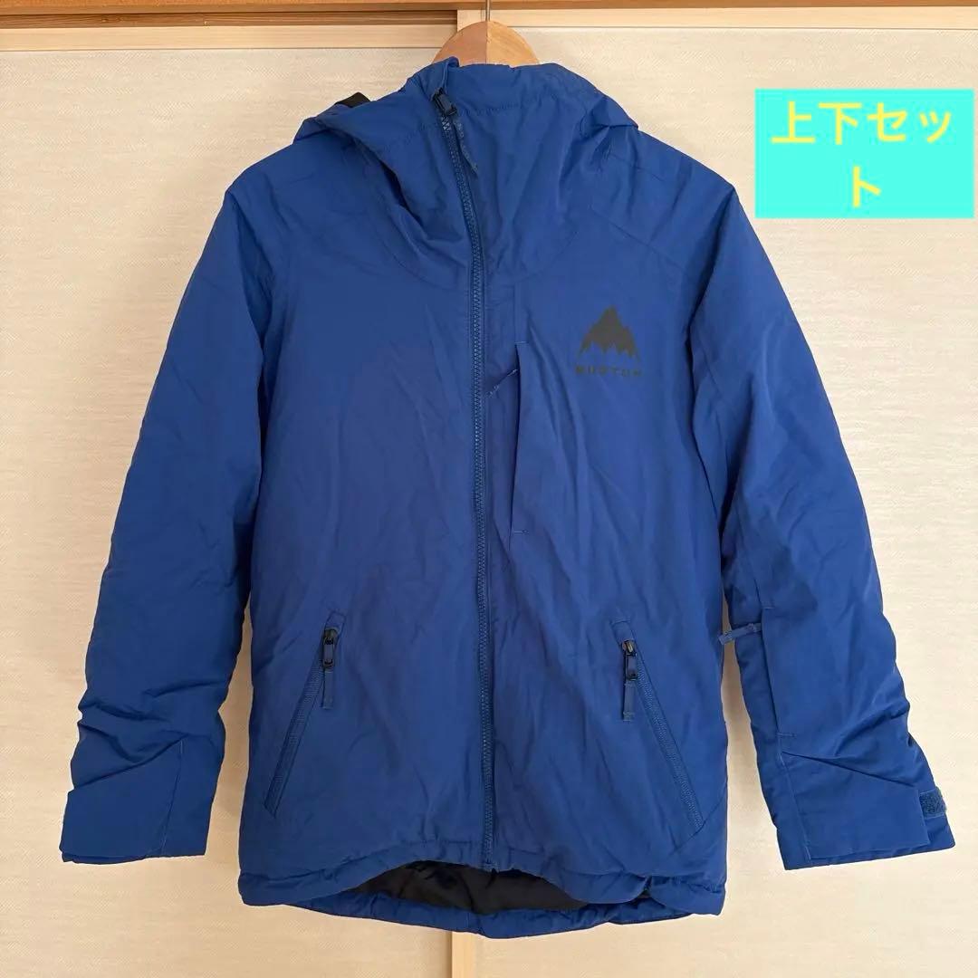 BURTON フード付きキッズスノーボードウェア上下セット