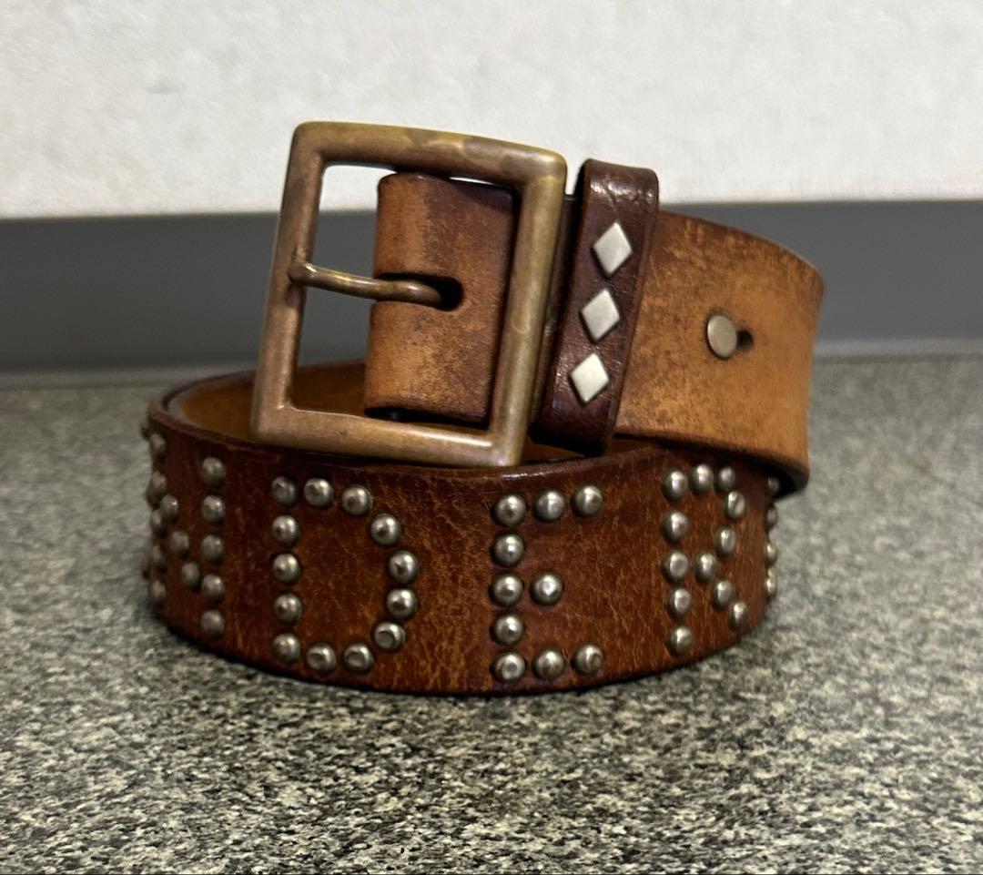 テンダーロイン htc スタッズベルト 36 ブラウン 茶 木村拓哉 rats