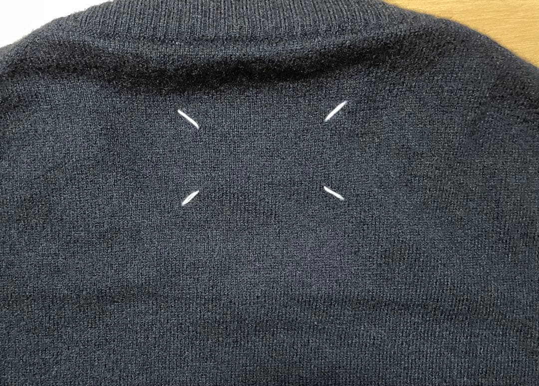 Maison Margiela メゾンマルジェラ エルボーパッチニット ブラック