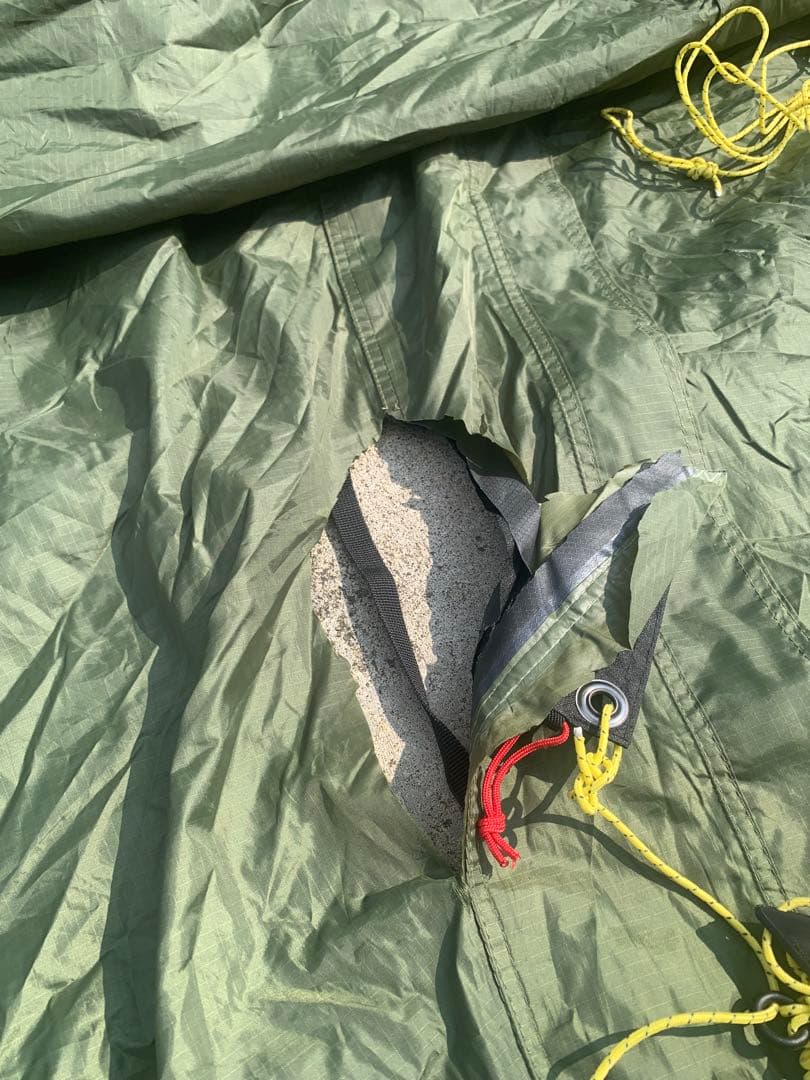 ジャンク品　バルホール　アウターテント