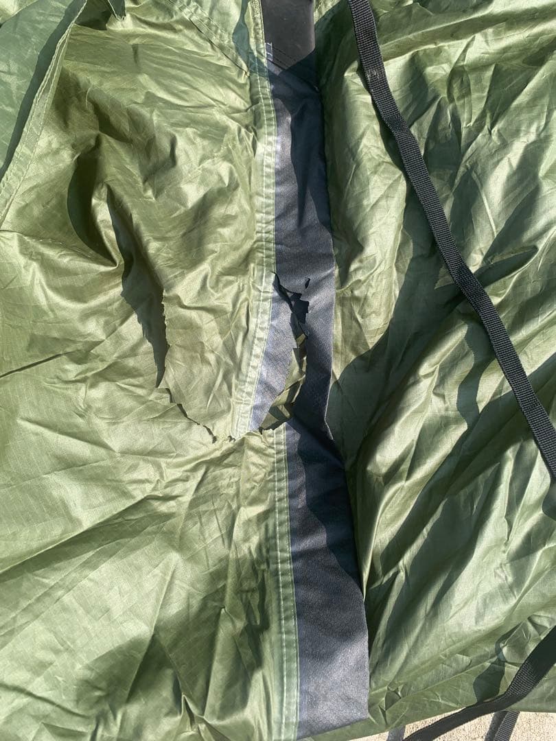 ジャンク品　バルホール　アウターテント