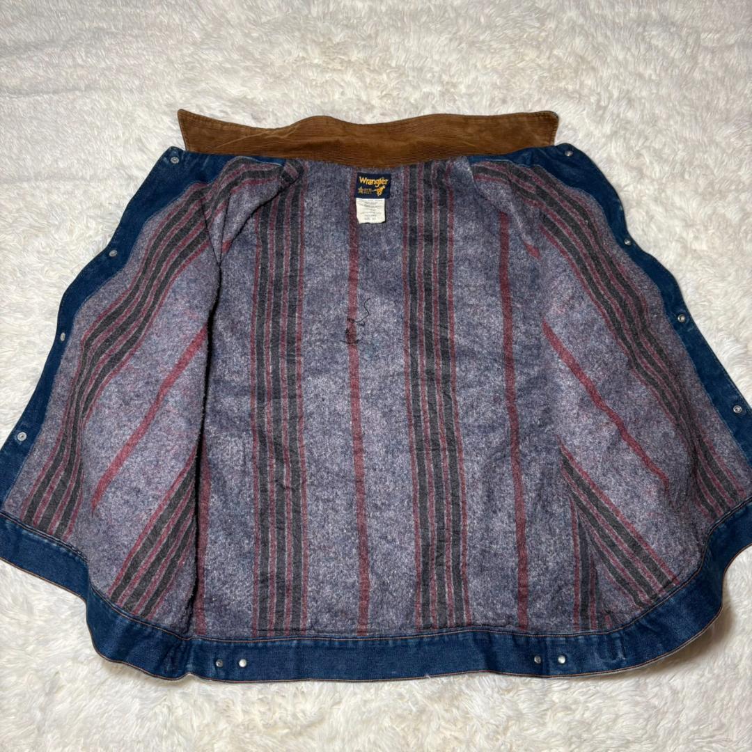 【超ビッグサイズ】ラングラー 74220NV デニムジャケット 50