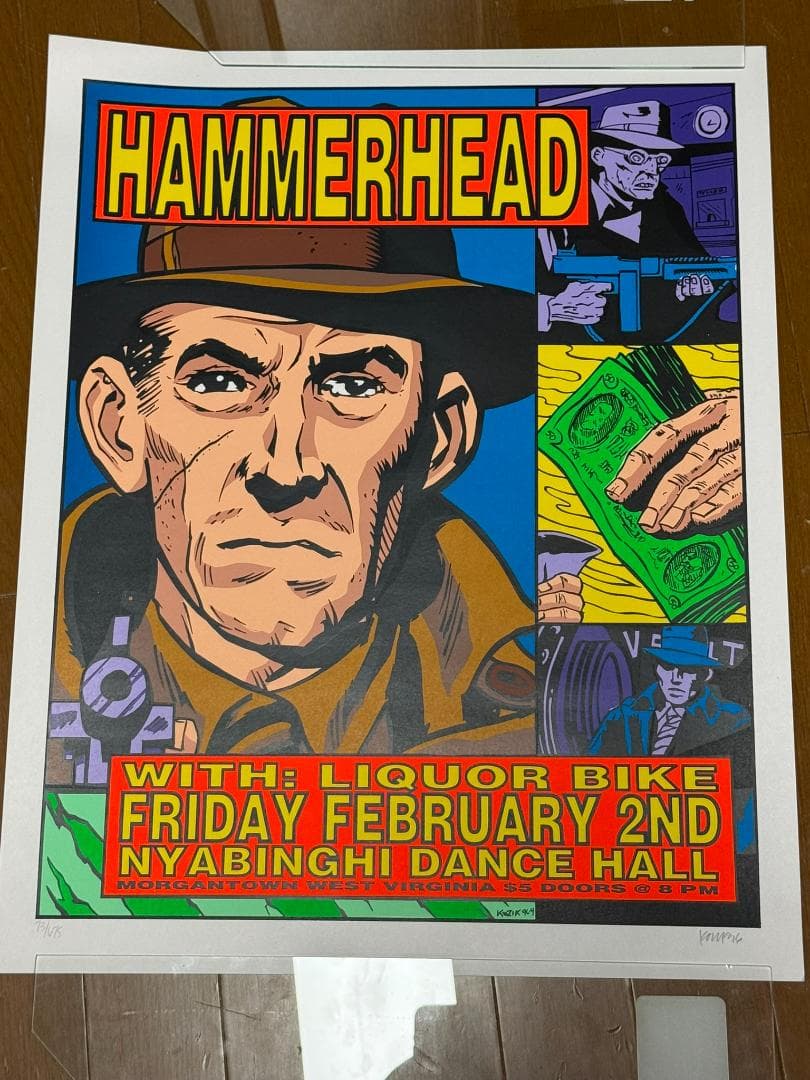 KOZIK 96年 ☆限定675シルクスクリーンポスター☆Hammerhead - メルカリ