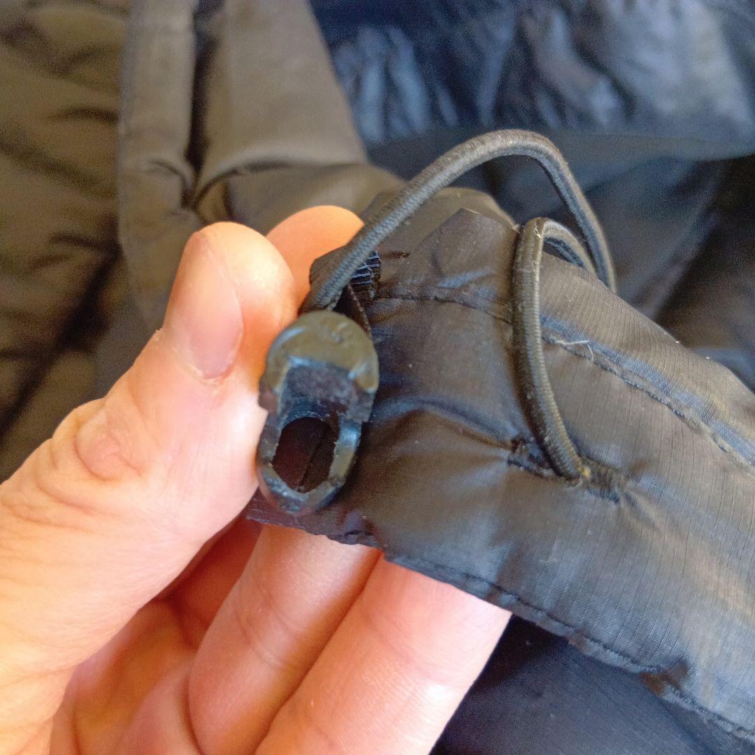 patagonia フード付きダウンジャケット L ブラック