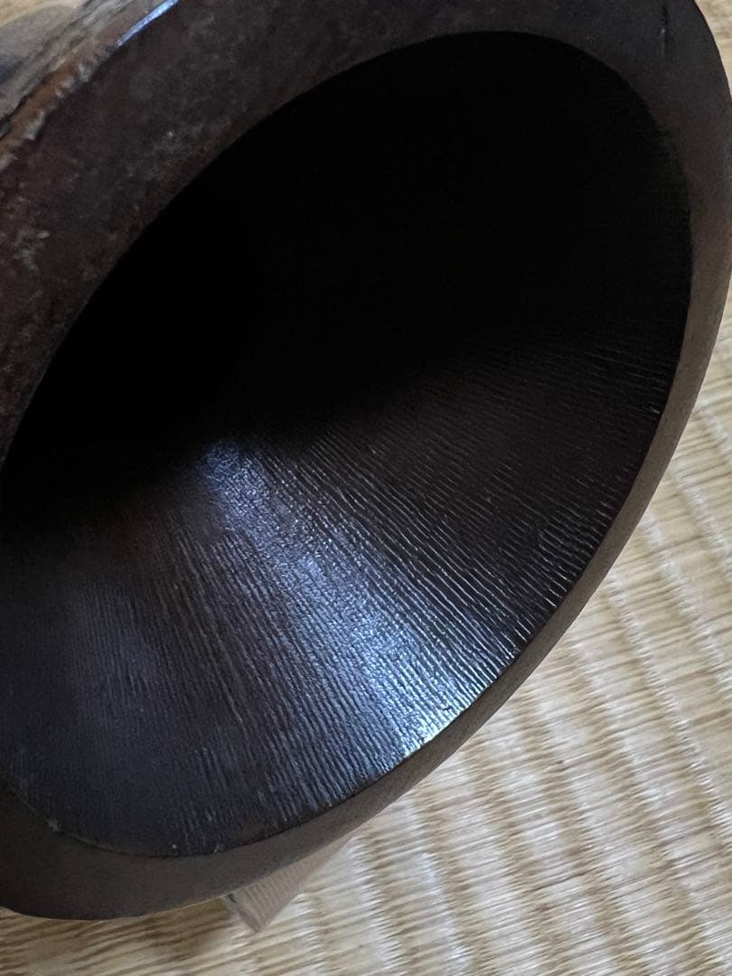 小鼓　胴　草模様