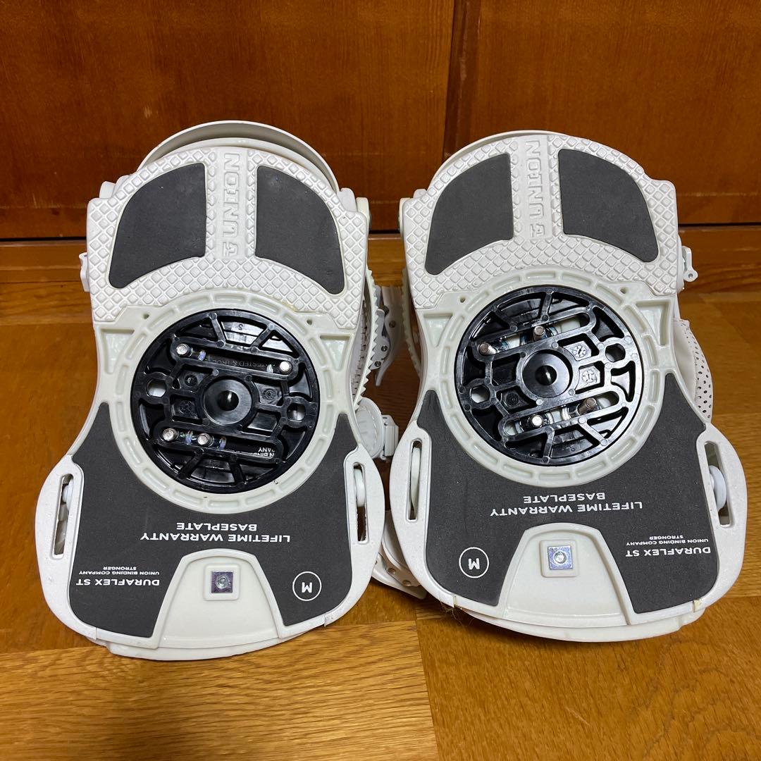 未使用　union ユニオン FORCE TEAM ビンディング　ホワイト