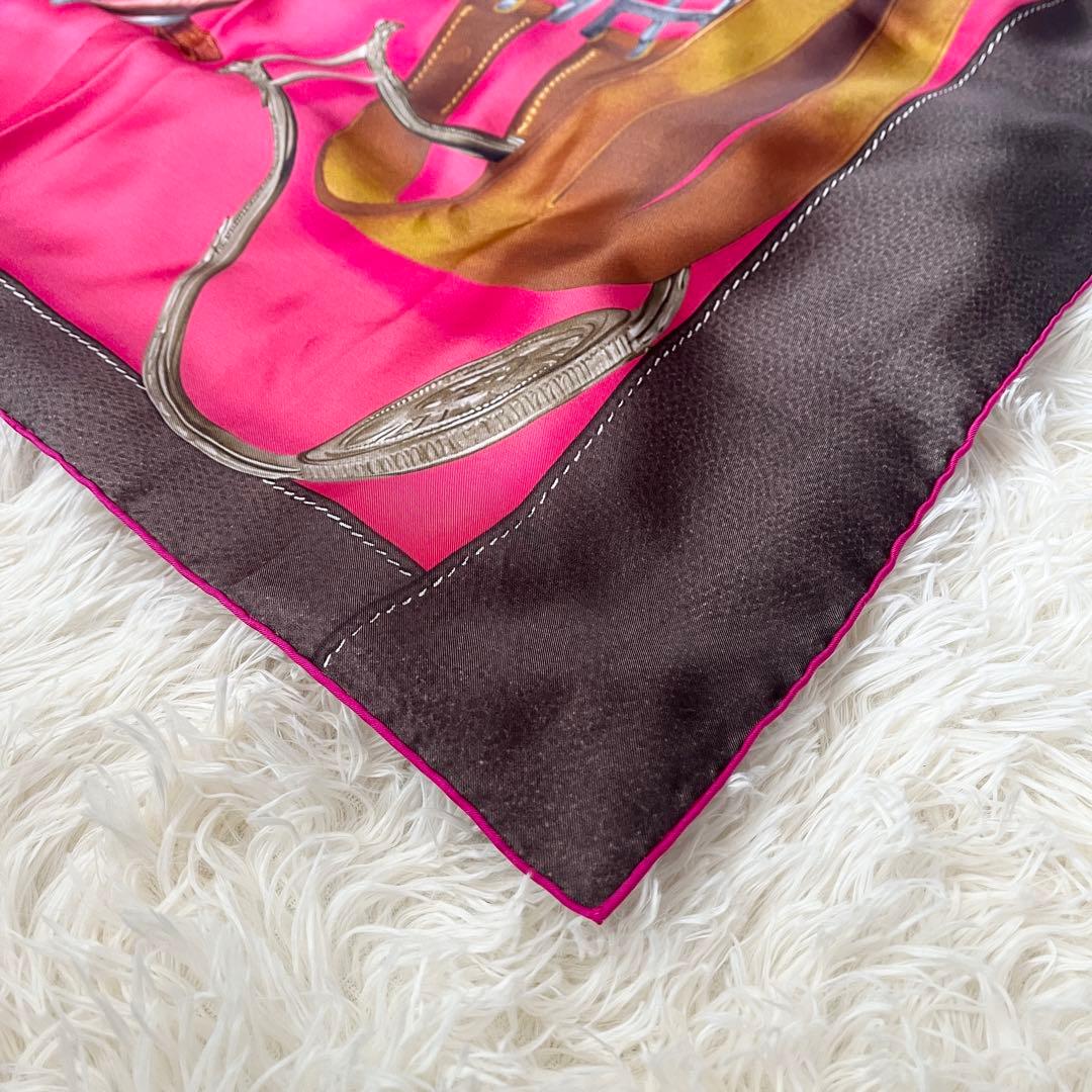 HERMES カレ　140　ジェアン　スカーフ　ストール ショール　クレヨン