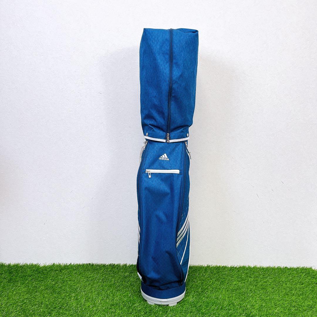 adidas / アディダス　キャディバッグ　メンズ　レディース　ブルー