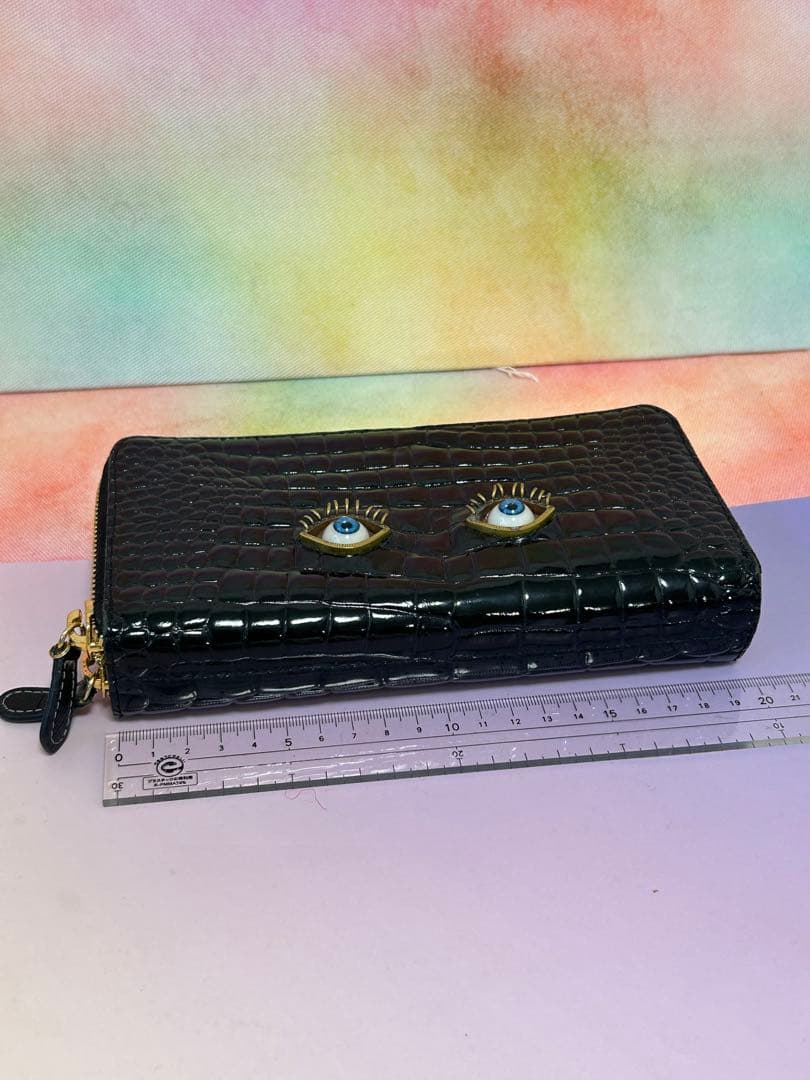 あちゃちゅむ　目玉　お目々　長財布　ポシェットにも