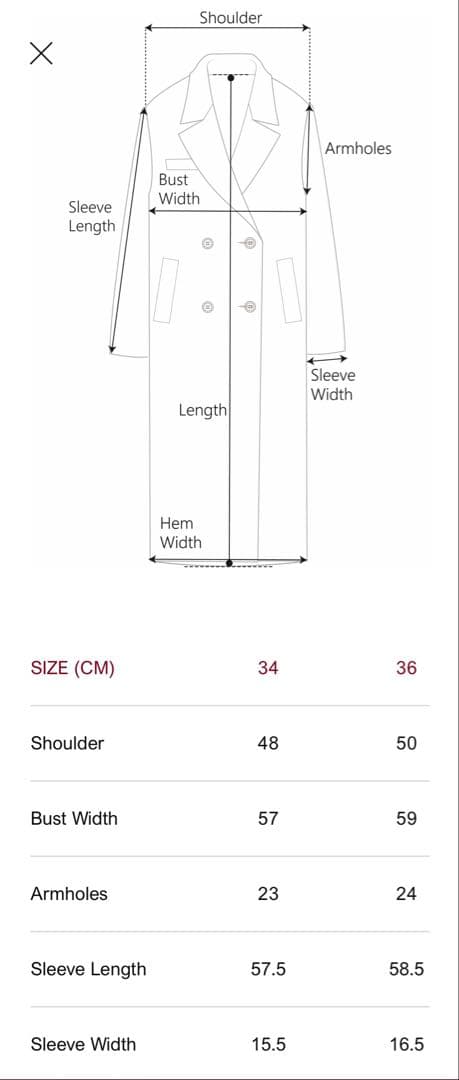 韓国elborn Tate Cashmere Hand-made Coat 36 - メルカリ