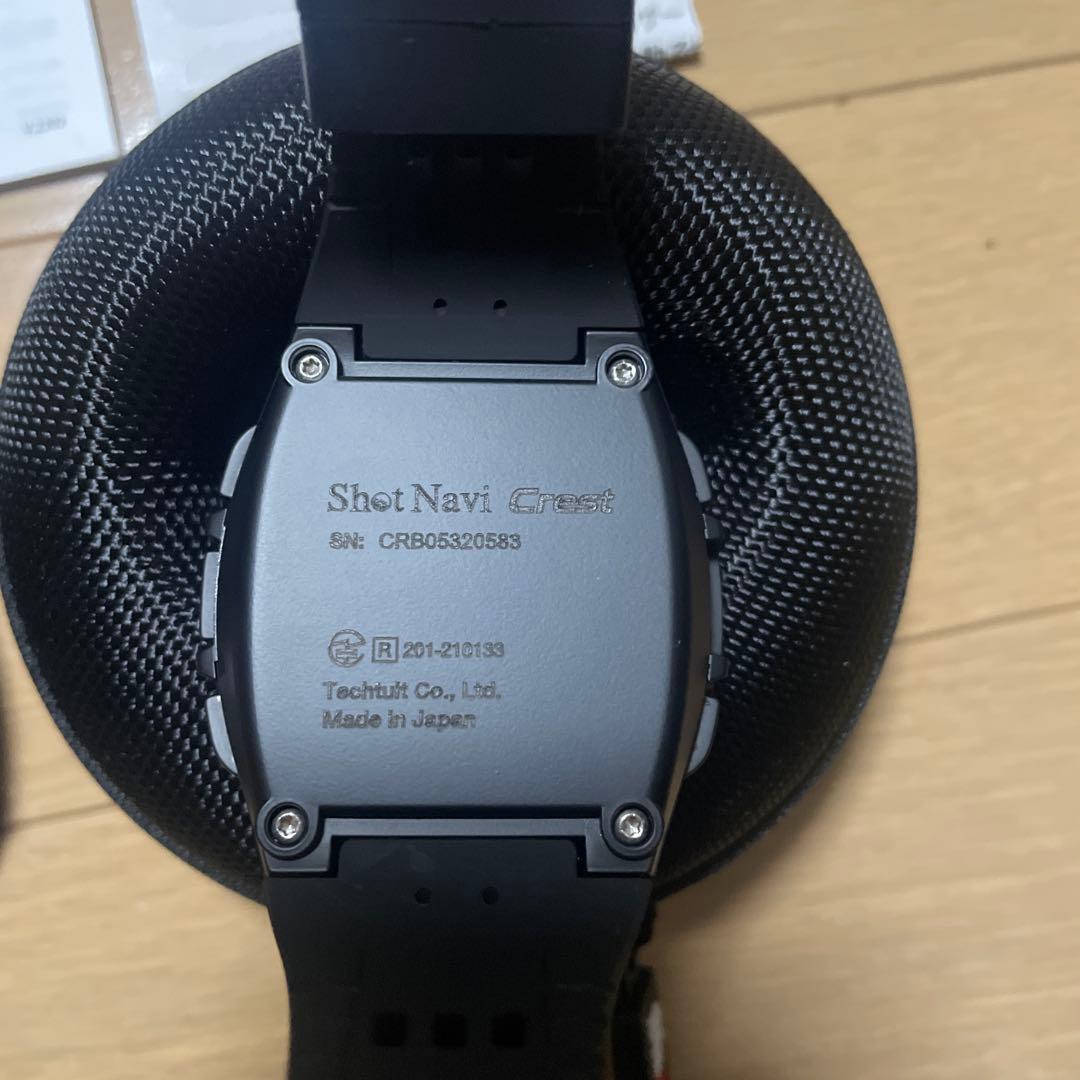 ショットナビ　クレスト　ブラック