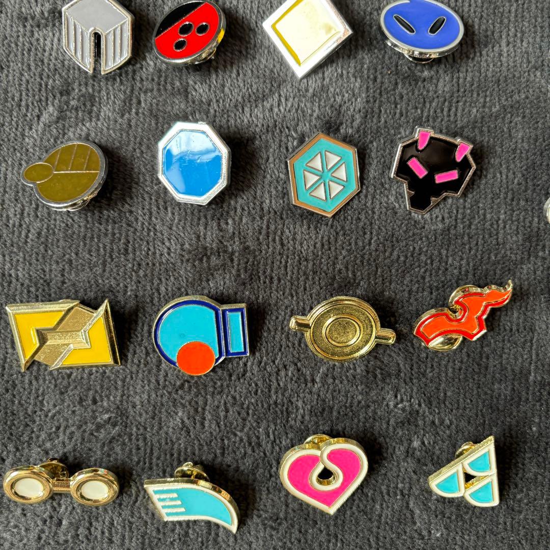 ポケモン ジムバッジ カントー地方〜カロス地方 58個セット - メルカリ