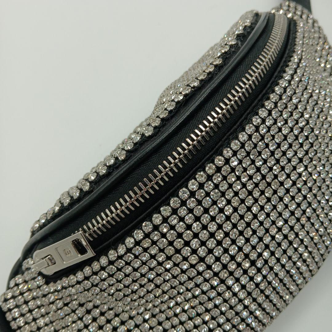 1-1185【美品】アレキサンダーワン ウエストポーチ ストーン