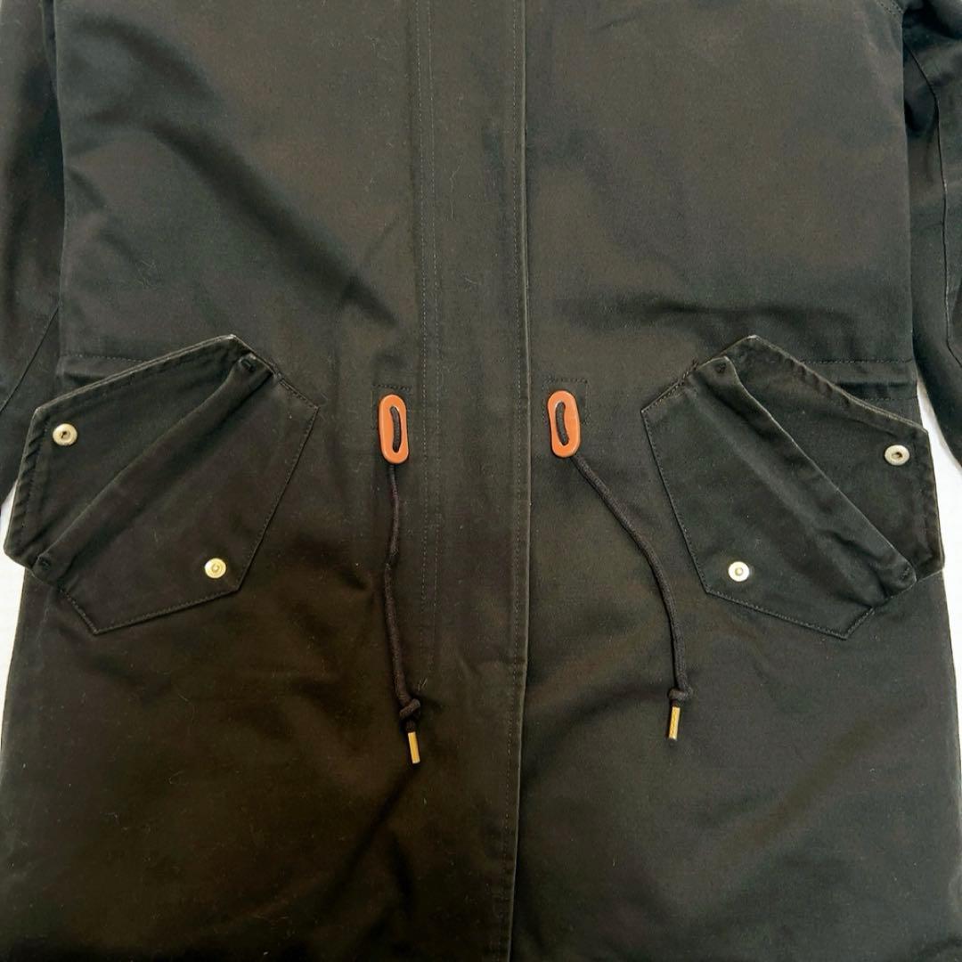 【ラナ様】FRED PERRY モッズコート ファー ライナー フィッシュテール