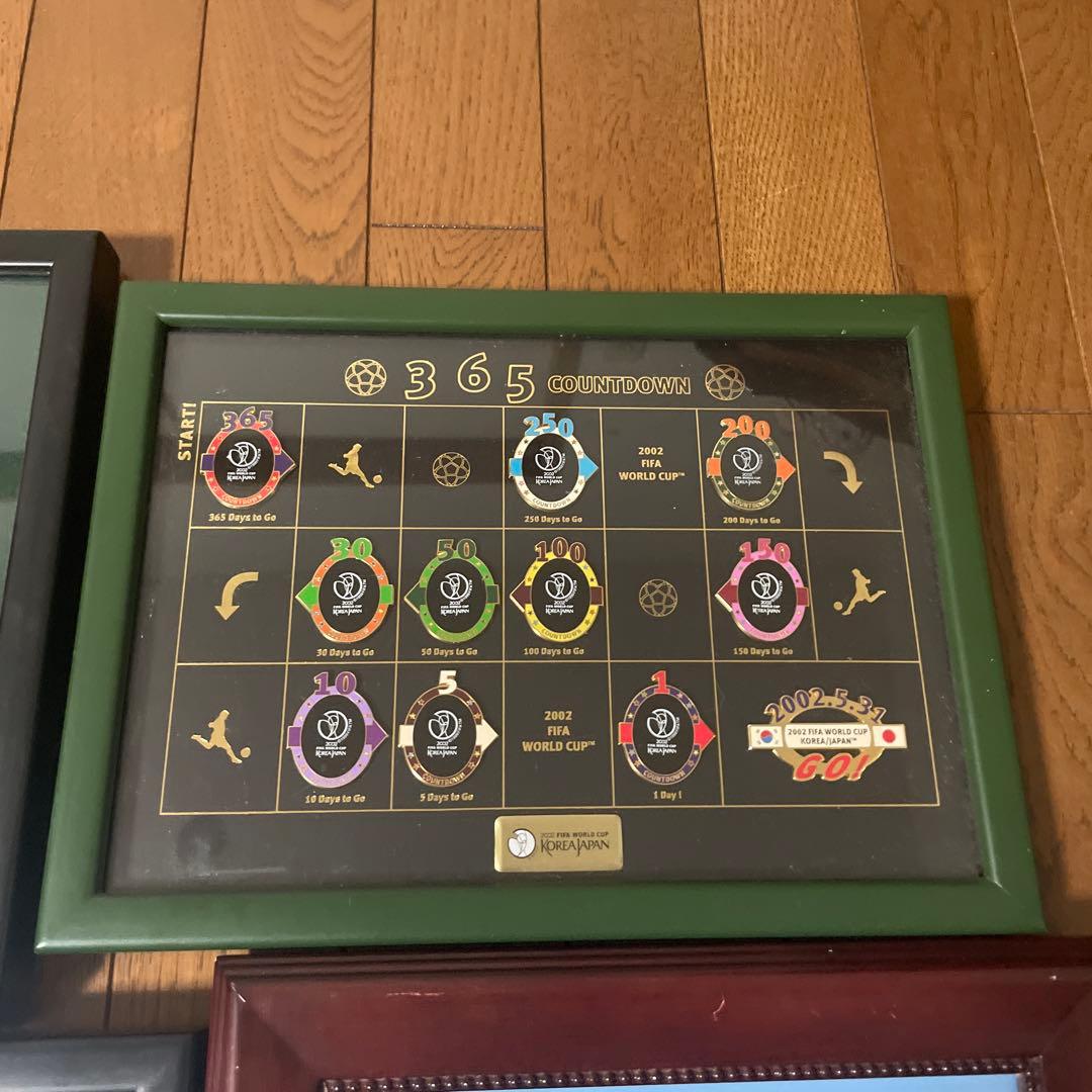 サッカー　ワールドカップ　日韓　フランス　ピンバッジ　ピンパッチ　ピンズ　7個