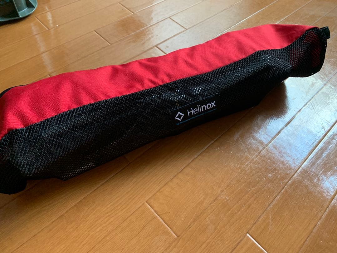 希少！ヘリノックス チェア キャンプ 赤