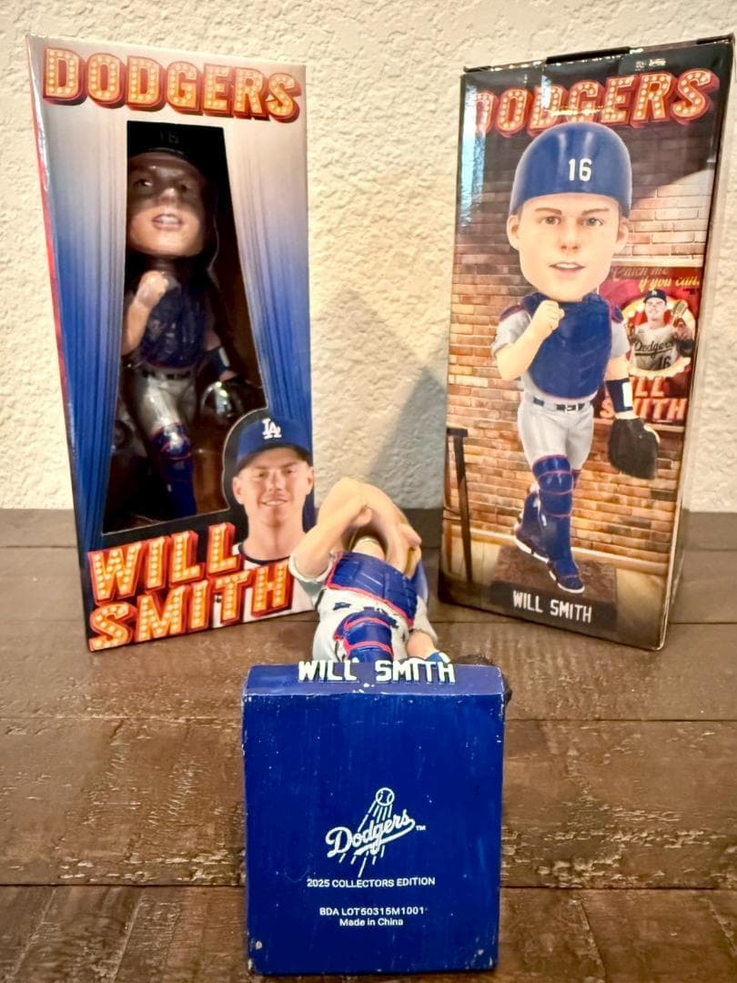 【非売品・限定品】LA Dodgers ウィル・スミス ボブルヘッド