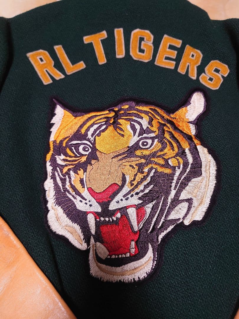 名作！タグ付！　ラルフローレン 50周年記念 虎刺繍　スタジャン　ブルゾン