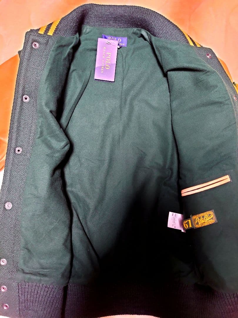 名作！タグ付！　ラルフローレン 50周年記念 虎刺繍　スタジャン　ブルゾン