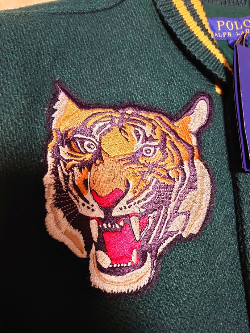 名作！タグ付！　ラルフローレン 50周年記念 虎刺繍　スタジャン　ブルゾン