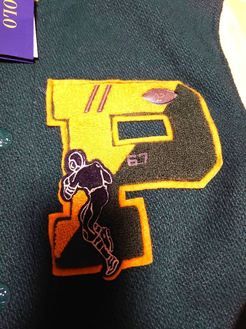 名作！タグ付！　ラルフローレン 50周年記念 虎刺繍　スタジャン　ブルゾン