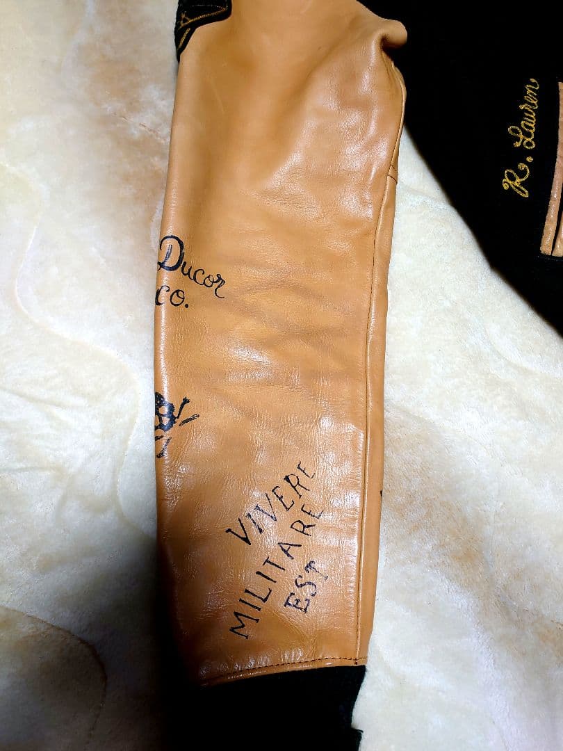 名作！タグ付！　ラルフローレン 50周年記念 虎刺繍　スタジャン　ブルゾン