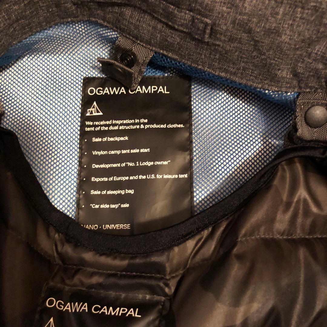 nanoユニバースと小川CAMPAL コラボ　ステンカラーコート グレー