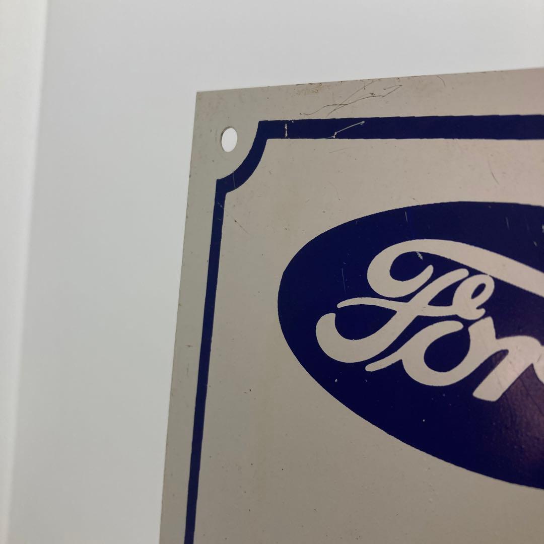 FORD フォード トラック イラスト ブリキ看板 ビンテージトラック