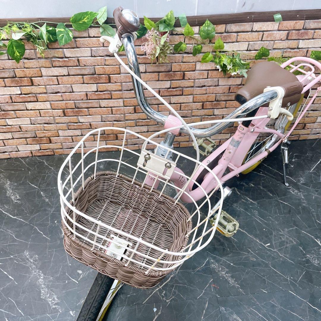 【77】子供用自転車 子供車 itaz ピンク 18インチ