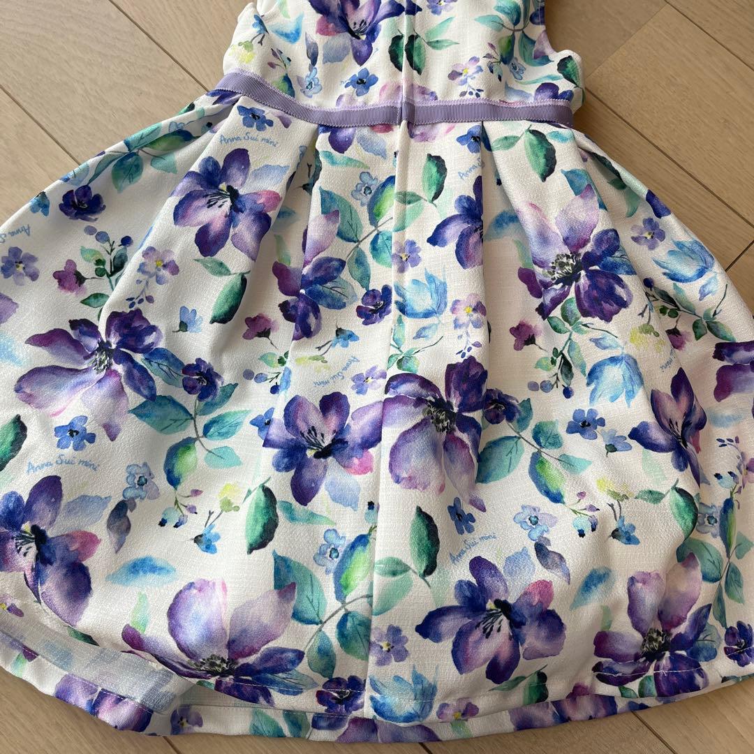 ANNA SUI mini　ワンピース　S　100 110 アナスイ　フォーマル