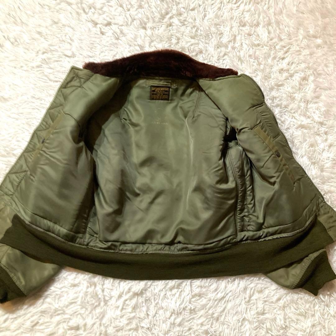 【バズリクソンズ】 B-15B 赤茶ボア　希少M品番 M13771 38サイズ