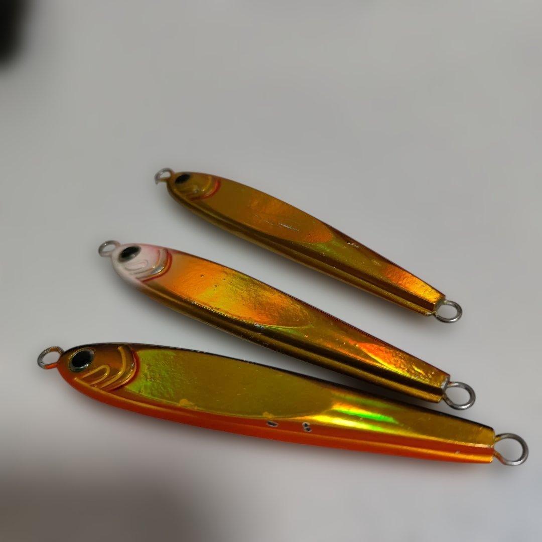 tgベイト 150g 3点セット　 ゴールド系