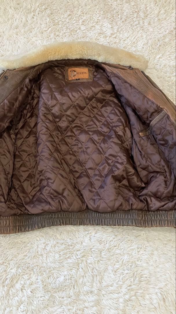 ヴィンテージ DURANTE A2 G1 フライトジャケット レザー