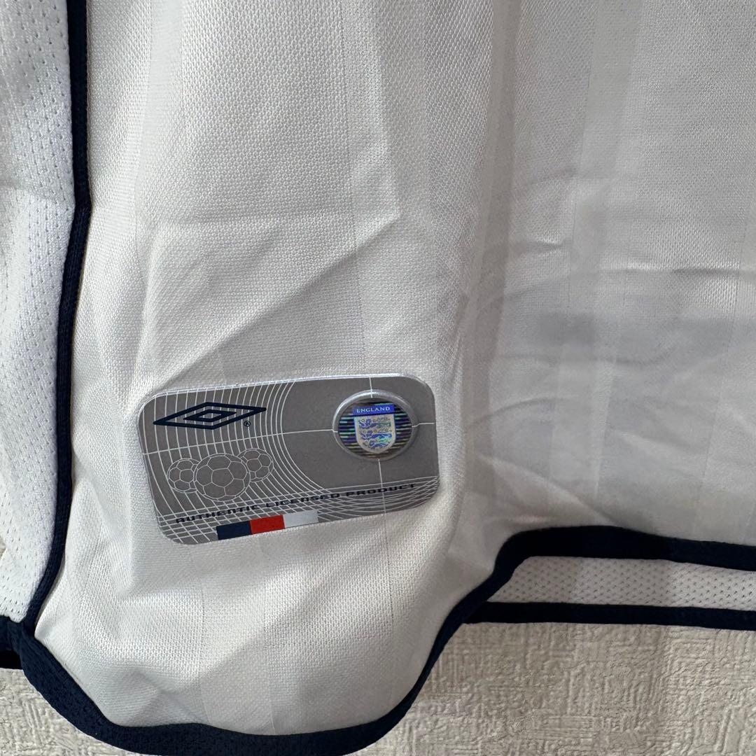 激レア アンブロ イングランド代表 半袖 ユニフォーム 日韓W杯 オフィシャル