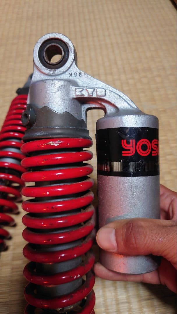 ヨシムラ カヤバ サスペンション 350mm 当時物 YOSHIMURA KYB - メルカリ