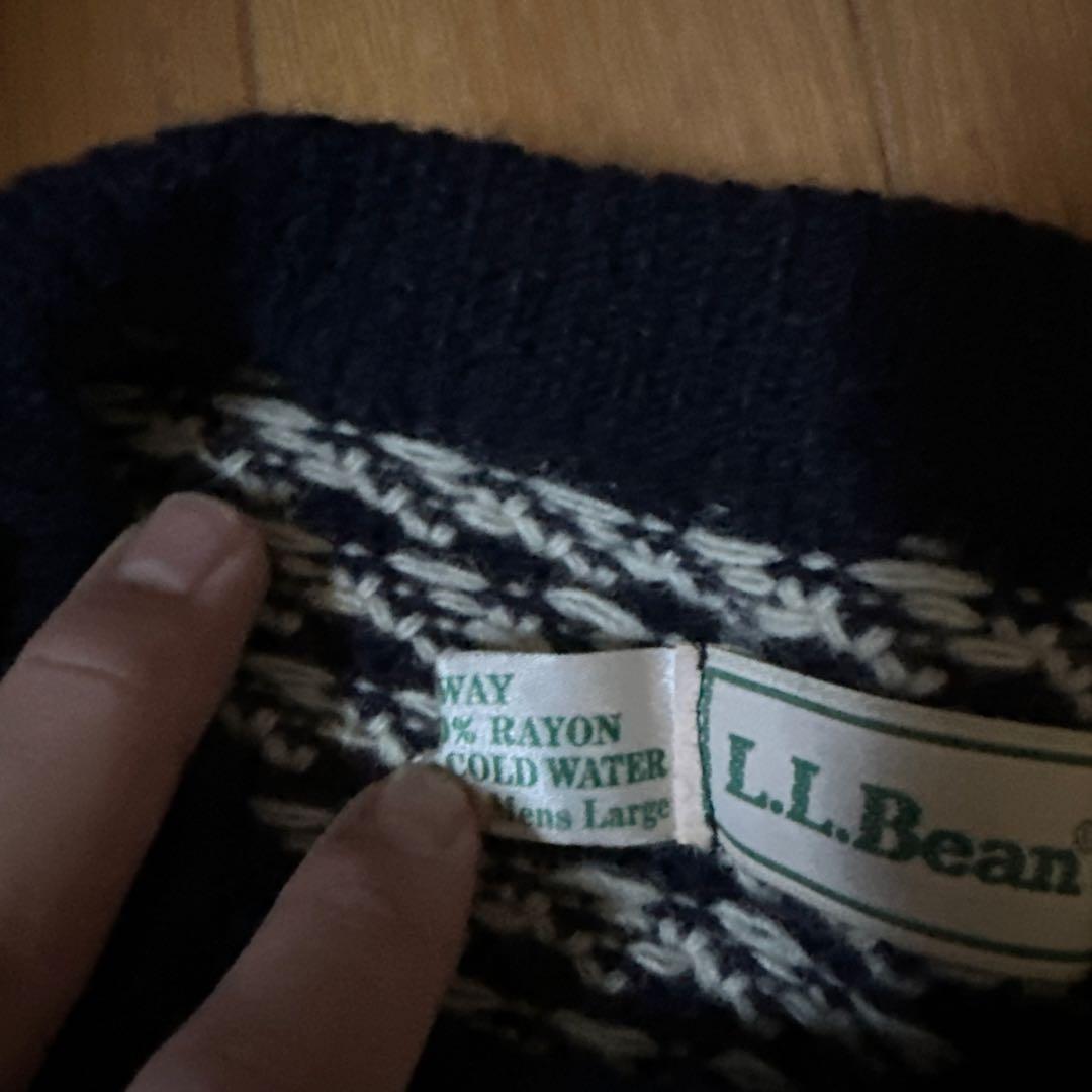 L.L.Bean バーズアイニット